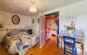 Posteľ alebo postele v izbe v ubytovaní Stunning Home In Saint Laurent Dolt