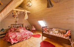 Posteľ alebo postele v izbe v ubytovaní Stunning Home In Saint Laurent Dolt