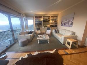 Posezení v ubytování Mawson 5