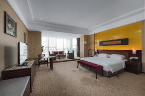 Postel nebo postele na pokoji v ubytování Park Plaza Changzhou, A member of Radisson Hotel&Resorts