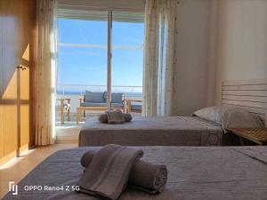 Postel nebo postele na pokoji v ubytování El Horizonte Piscina,Terraza y Vistas + 32 fotografií