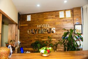 Un certificado, premio, cartel u otro documento en Hotel Olympus Pokhara