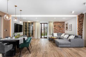 Χώρος καθιστικού στο Ucieknij do luksusu: Villa Wola
