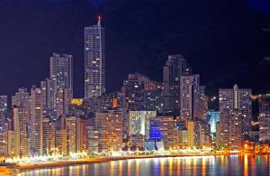 Výhľad na mesto Benidorm alebo výhľad na mesto priamo z apartmánu