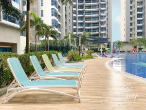 Πισίνα στο ή κοντά στο Atlantis Residences Melaka by BetaStay