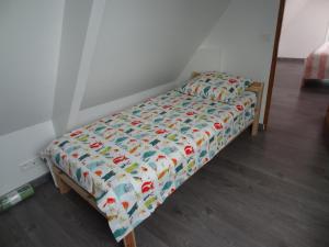 Posteľ alebo postele v izbe v ubytovaní Gîte de l Alouette (3 Etoiles)