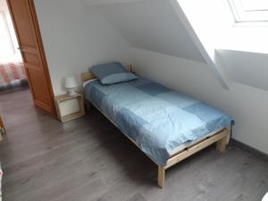 Posteľ alebo postele v izbe v ubytovaní Gîte de l Alouette (3 Etoiles)