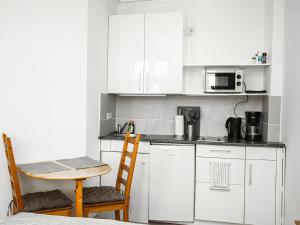 Küche/Küchenzeile in der Unterkunft Ferienwohnungen Merl