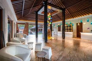 Istumisnurk majutusasutuses Sundancer Residences and Villas Lombok