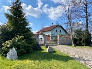 Zahrada ubytování Apartmány u rybníčka