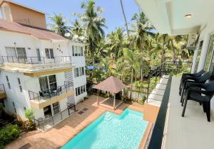 A piscina em ou perto de Rainforest Enclave, Arpora - 10 mins to Baga beach