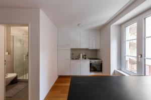 Kuchyň nebo kuchyňský kout v ubytování Welcome Apartments - Luzern