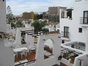 Balkon lub taras w obiekcie Pueblo Evita apartment in exclusive holiday complex