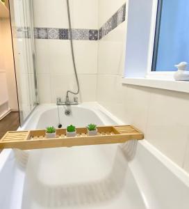 Koupelna v ubytování The Humber Hub