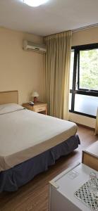 Voodi või voodid majutusasutuse Hotel Klee toas