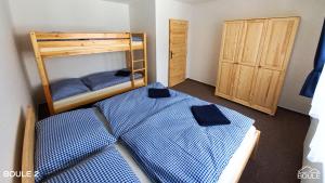 Postel nebo postele na pokoji v ubytování Apartmány Boule