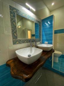 A bathroom at Matarazzo Rooms
