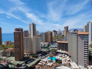 Výhľad na mesto Benidorm alebo výhľad na mesto priamo z apartmánu