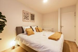 Postel nebo postele na pokoji v ubytování Flat Walnes + 10 fotografií