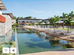 - une vue sur la piscine du complexe dans l'établissement Flat Completo - Ilê de Pipa, à Pipa