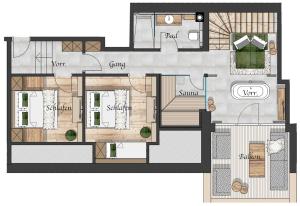 Κάτοψη του Fürthermoar Hideaways
