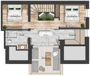 Κάτοψη του Fürthermoar Hideaways