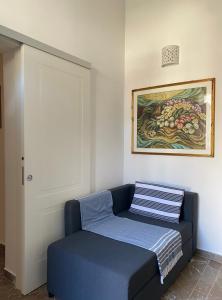 Krevet ili kreveti u jedinici u okviru objekta Modern apt in Taormina city center