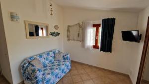 Μια τηλεόραση ή/και κέντρο ψυχαγωγίας στο Dòmo a Palàttu casa vista mare a Porto Rotondo