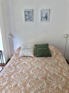Una cama o camas en una habitación de Chivilvoy