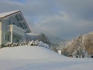 Ferienhaus Dorfruhe v zimě