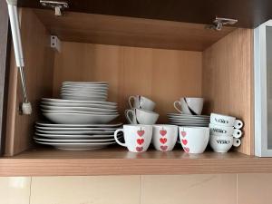 Kuchyňa alebo kuchynka v ubytovaní Apartament 454 w hotelu Diva