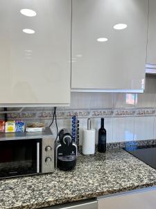 A kitchen or kitchenette at Atico duplex en Malgrat de Mar