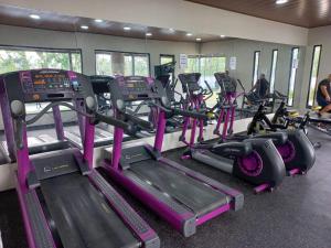 Fitness centrum a/nebo fitness zařízení v ubytování Las vacaciones que soñaste en un lugar seguro!