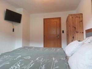 Postel nebo postele na pokoji v ubytování Appartement Reichholf