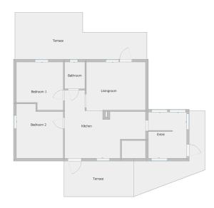 a floor plan of a building with diagrams at Ingebo Hagar bondgårdsboende in Vimmerby