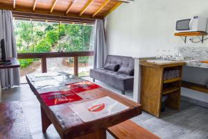 Uma área de estar em Villaggio Ronchi