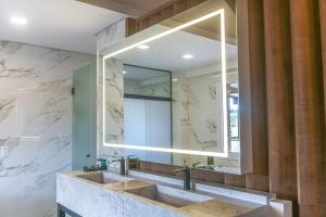 Koupelna v ubytování Hotel Pousada Kaster