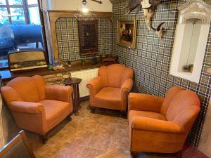 Posezení v ubytování Révész Hotel, Restaurant and Rosa Spa