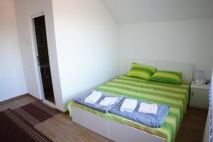 Postel nebo postele na pokoji v ubytování Rooms Busujok