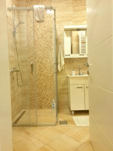 Ένα μπάνιο στο Ceca Apartman