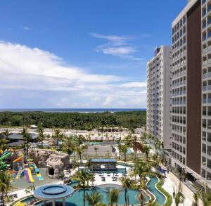Bazén v ubytování Salinas Premium Resort Apto completo nebo v jeho okolí