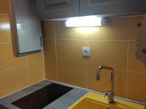 Kúpeľňa v ubytovaní Studio cosy 22m² rénové - 5 pers, pieds des pistes, commerces et télécabines à proximité - FR-1-689-119