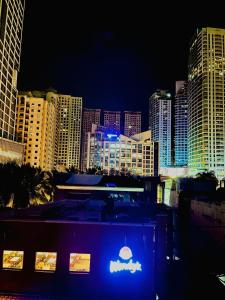 Γενική άποψη της πόλης Μανίλα ή θέα της πόλης από  αυτό το διαμέρισμα