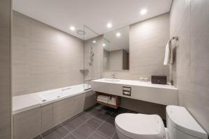 Staz Hotel Ulsan的一间浴室