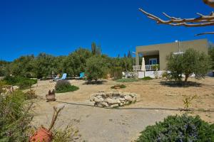 A garden outside Spiti tou Papa sto Vouno
