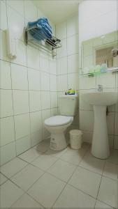 Koupelna v ubytování Fengchia Bichon B&B