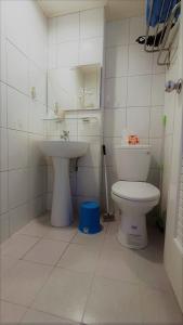 Koupelna v ubytování Fengchia Bichon B&B