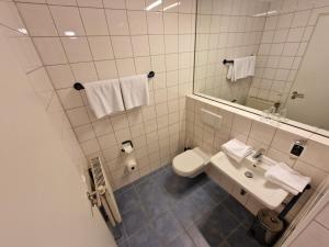 Koupelna v ubytování Nordic Avantage Hotel
