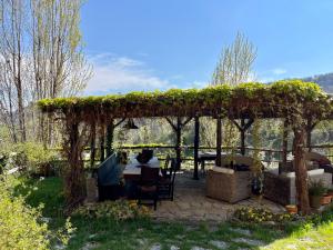 Zahrada ubytování B&B A Casa Mia