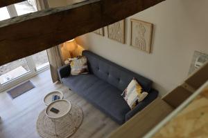 Część wypoczynkowa w obiekcie Ti Gwaskell, maison proche de Quimper